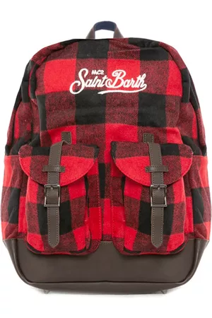 MC2 SAINT BARTH Tartan Print Backpack