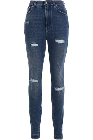 Dolce & Gabbana Distressed Detail Jeans