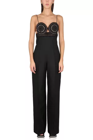 Stella McCartney Broderie Anglaise Bustier Jumpsuit