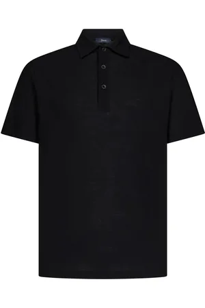 HERNO Cotton Jersey Polo Shirt