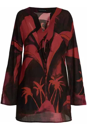 Louisa Ballou Printed Short Kaftano