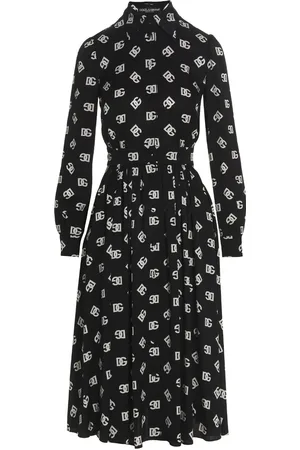 Dolce & Gabbana Logo Print Dress