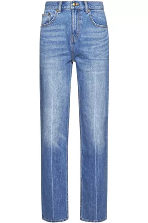 Tory Burch 5-pocket Straight-leg Jeans
