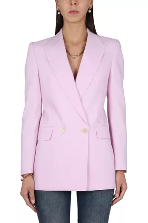 Alexander McQueen Wool Double Breasted Jacket
