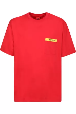 FERRARI Logo Pocket T-shirt