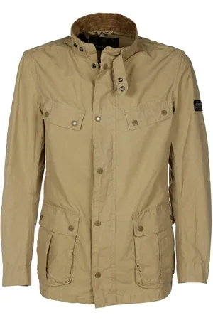 Barbour Logo Patch Long-sleeved Jacket