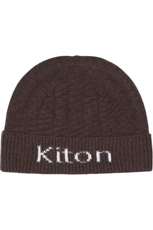 Kiton Hombre Gorros - Hat Knit Beret Cashmere