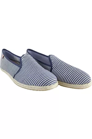 MC2 SAINT BARTH White And Striped Canvas Shoes