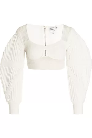 Hervé Léger Knit Bustier Top