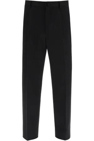 Lanvin Wool Cigarette Trousers