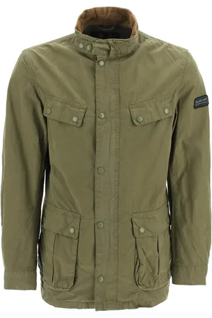 Barbour Green Military Jacket