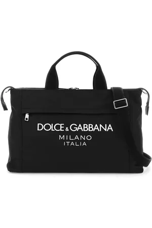 Dolce & Gabbana Nylon Duffle Bag With Logo