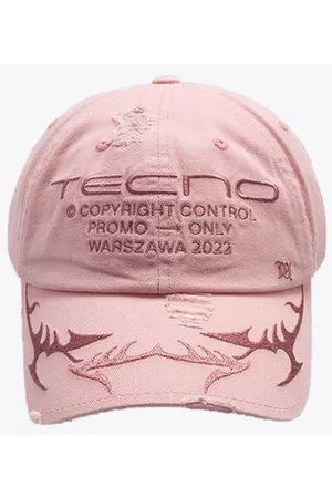 MISBHV Gorras - Tecno Cap Pink cotton cap with embroidery