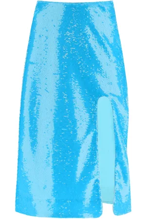 Ganni Sequined Midi Skirt
