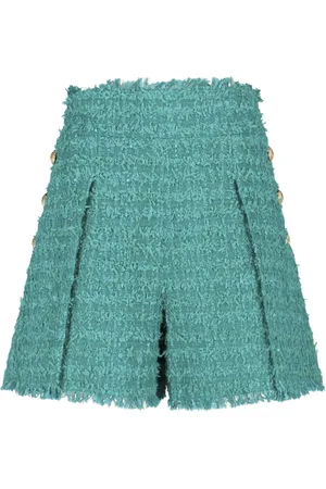 Balmain Tweed Shorts