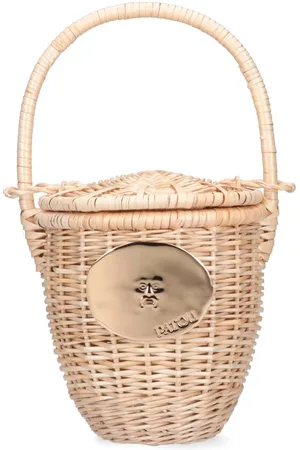 Patou Wicker Bucket Bag