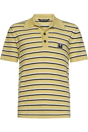 Palm Angels Stripes Motif Polo