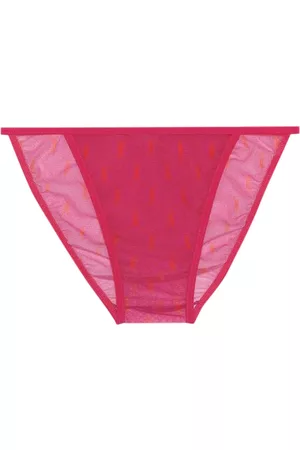 0Saint Laurent0 Mujer Panties - Saint Laurent Culotte Ficelle
