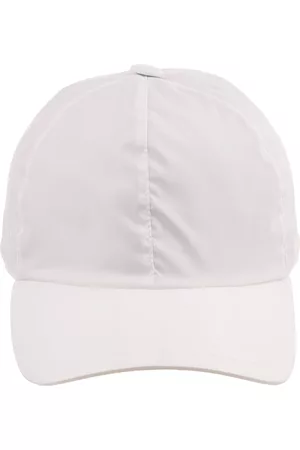 FEDELI Man White Nylon Baseball Cap