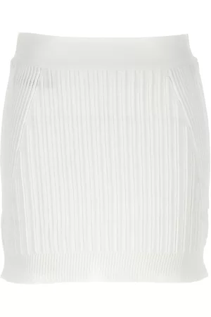 Hervé Léger Ottoman Low Rise Mini Skirt