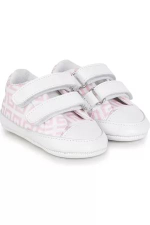 Givenchy Tenis - White And Pink 4g Patterned Sneakers