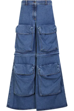 GIUSEPPE DI MORABITO Denim Cargo Jeans
