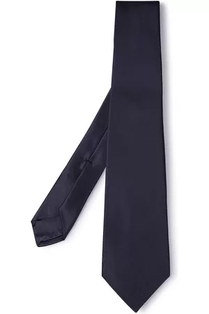 Kiton Blue Navy Sik Tie