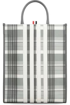 Thom Browne Vertical Leather Tote
