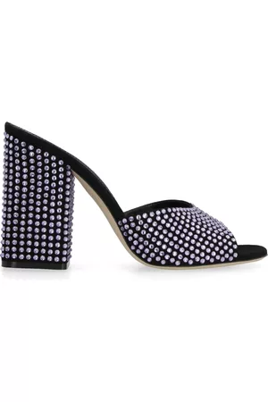 PARIS TEXAS Holly Anja Suede Mules