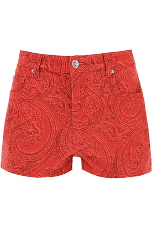 Etro Paisley Print Shorts