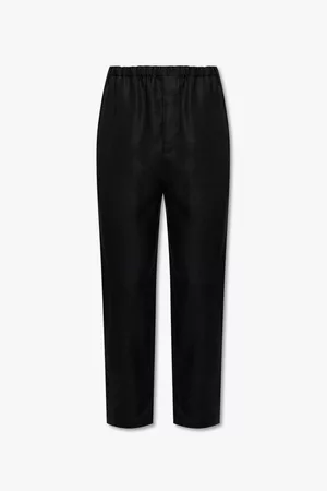 Saint Laurent Trousers With Tapered Legs