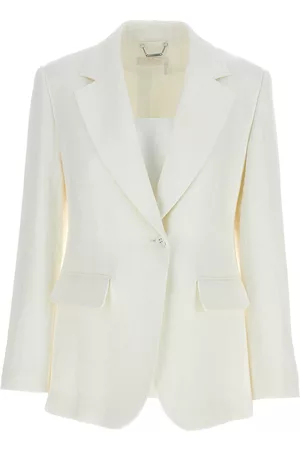 Chloé Single Breast Linen Blazer Jacket