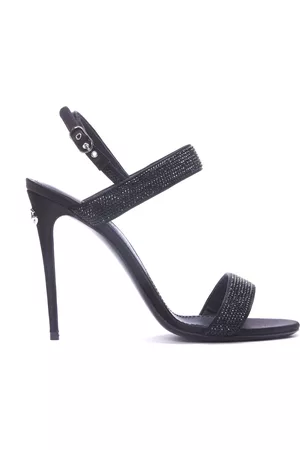 Dolce & Gabbana Satin And Strass Sandals
