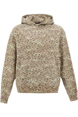 STAMPD Felpa Con Cappuccio camo Leopard