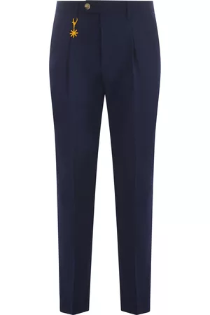 Manuel Ritz Trousers In Wool Available Pompei Store