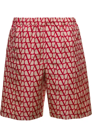 VALENTINO Bermuda Toile Iconographe Faille Toile Iconographe