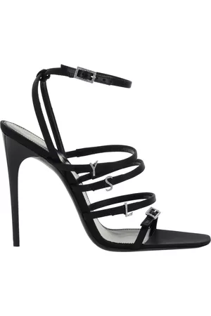 Saint Laurent Jerry Satin Sandals