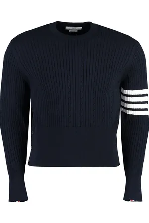 Thom Browne Long Sleeve Crew-neck Sweater