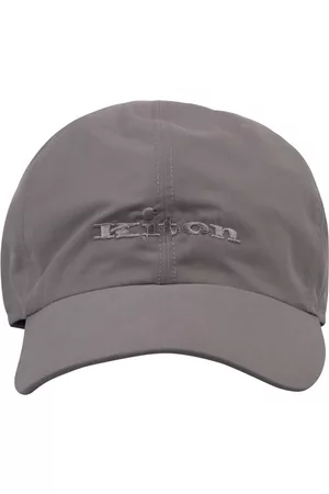 Kiton Hombre Sombreros - Grey Baseball Hat With Logo