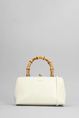Jil Sander Ivory Goji Bamboo Mini Bag