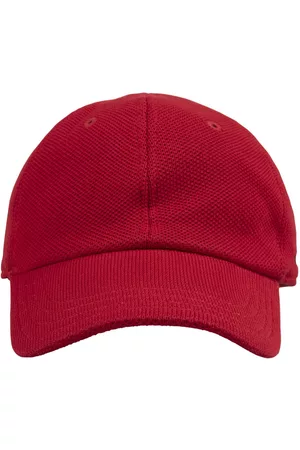 Kiton Hombre Gorras - Red Baseball Cap With Side Logo