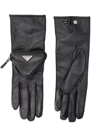 Prada Mujer Guantes - Logo Pouch-detail Gloves