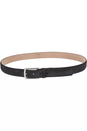 Ermenegildo Zegna Rectangle Classic Buckle Belt