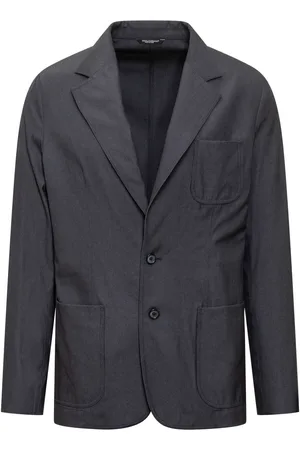 Dolce & Gabbana Patched Pocket Plain Jacket