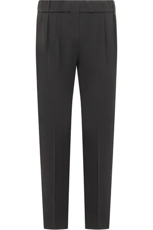 Brunello Cucinelli Cady Cropped Trousers