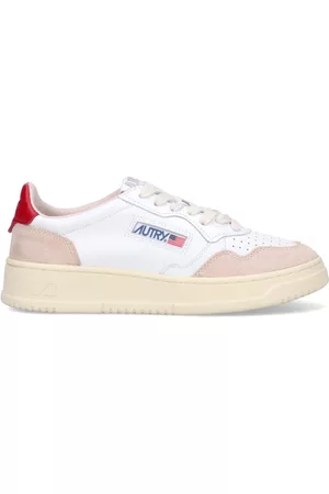 Autry 01 Sneakers In Suede And Leather