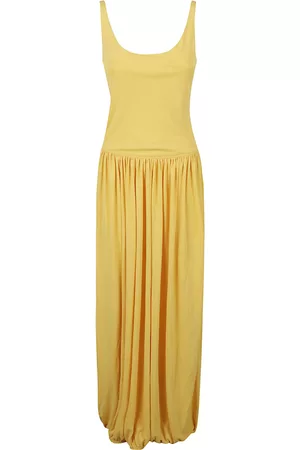 Lanvin Strap Waisted Midi Dress
