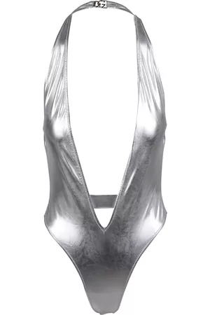 Dolce & Gabbana Logo-plaque Swimsuit