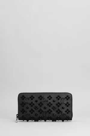 Christian Louboutin Panettone Studded Zip-around Wallet