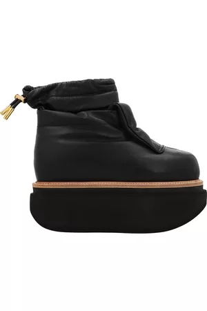 SACAI Mujer Botines bajos - Leather Puffy Short Ankle Boots